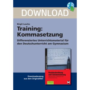 Training: Kommasetzung