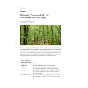 Nachhaltige Forstwirtschaft - Klimawandel und seine Folgen