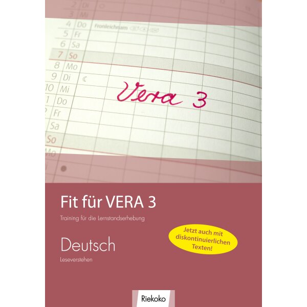 Fit für VERA-3  Deutsch: Leseverstehen