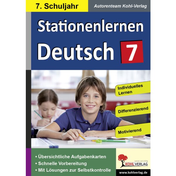 Stationenlernen Deutsch / 7. Schuljahr