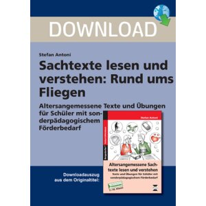 Rund ums Fliegen - Sachtexte lesen und verstehen