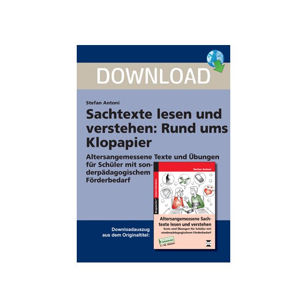 Rund ums Klopapier - Sachtexte lesen und verstehen