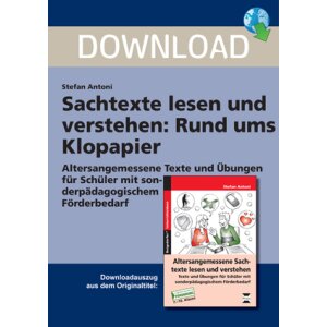 Rund ums Klopapier - Sachtexte lesen und verstehen