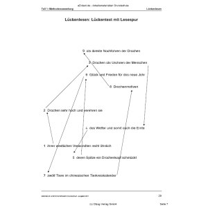 Lückenlesen (1.-4. Klasse)