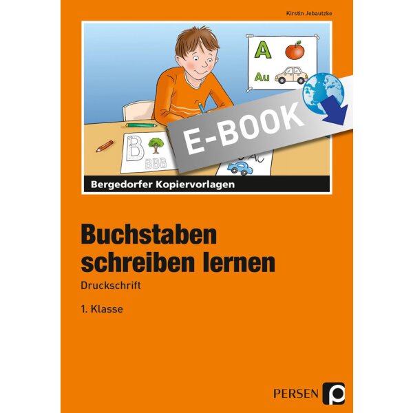 Buchstaben schreiben lernen - Druckschrift