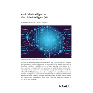 Natürliche Intelligenz vs. künstliche...