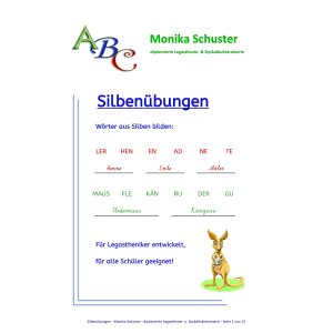 Silbenübungen