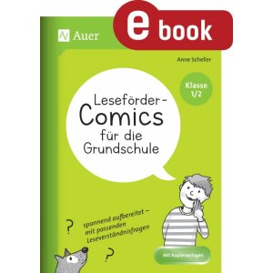 Leseförder-Comics für die Grundschule Kl. 1/2