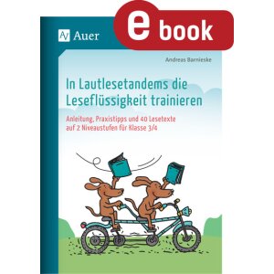 In Lautlesetandems die Leseflüssigkeit trainieren...