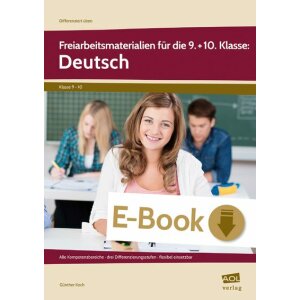 Deutsch - Freiarbeitsmaterialien für die 9. und 10....