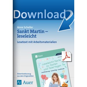 Sankt Martin - Kurzer Leseleicht-Text