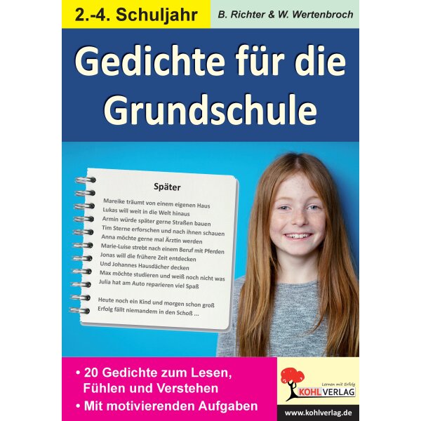 Gedichte für die Klassen 2, 3 und 4