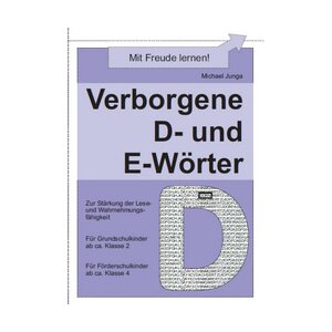 Verborgene D- und E-Wörter