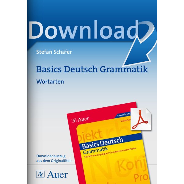 Basics Deutsch Wortarten
