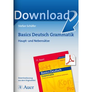 Basics Deutsch Haupt- und Nebensätze