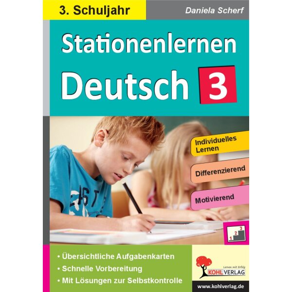 Stationenlernen Deutsch / 3. Schuljahr