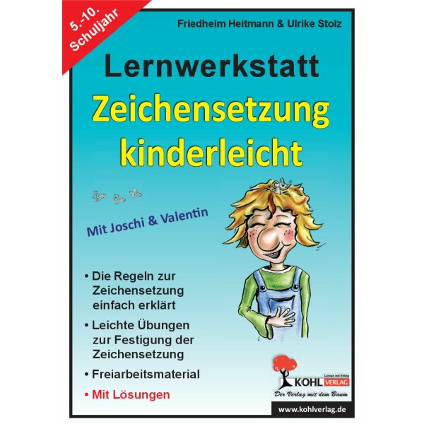 Zeichensetzung kinderleicht / Ausgabe Sek.1 - Lernwerkstatt
