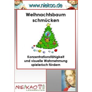 Fördern - Weihnachtsbaum schmücken