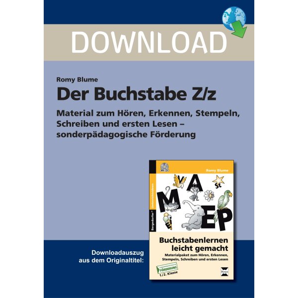 Der Buchstabe Z/z